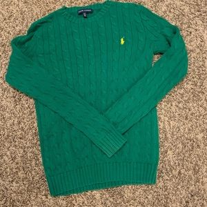 Ralph Lauren green sweater sz small